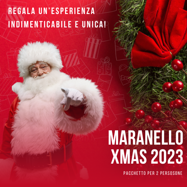 PACCHETTO XMAS PER 2 PERSOSONE